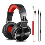 Oneodio Auriculares con cable Hi-Fi Auriculares con micrófono para Xiaomi Professional Studio Monitor DJ adaptador de auriculares gratis