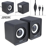 Altavoces estéreo estéreo 3D de rango completo SADA Subwoofer Altavoces portátiles PC Altavoz DJ Combinación de sonido USB para teléfono TV